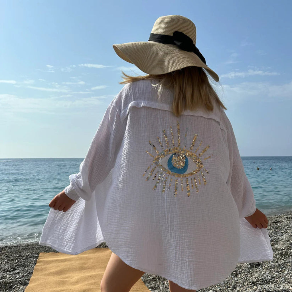 Anna - Camisa casual de algodón Horus