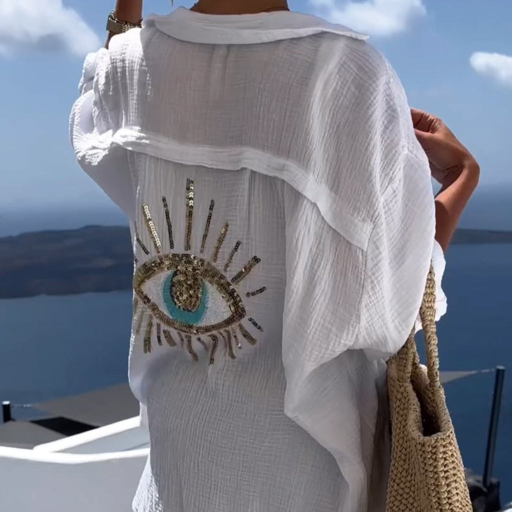 Anna - Camisa casual de algodón Horus