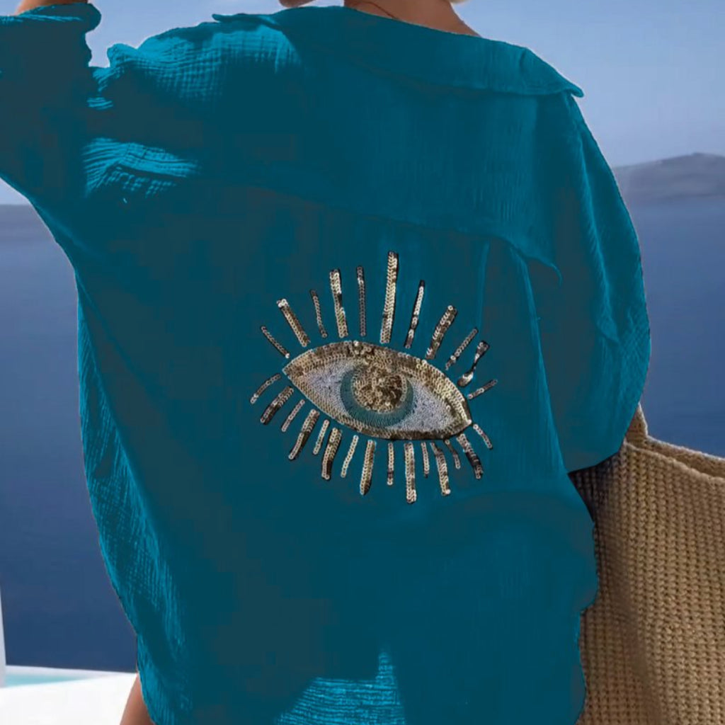 Anna - Camisa casual de algodón Horus