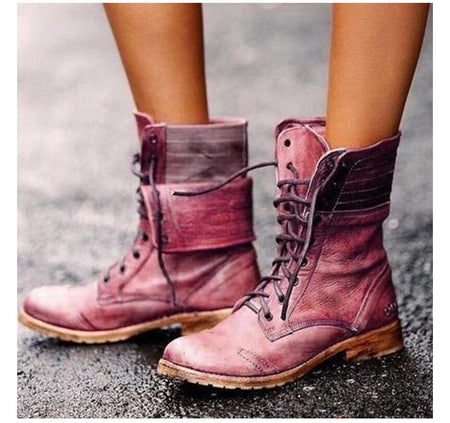 Ana | Botas elegantes con cordones.