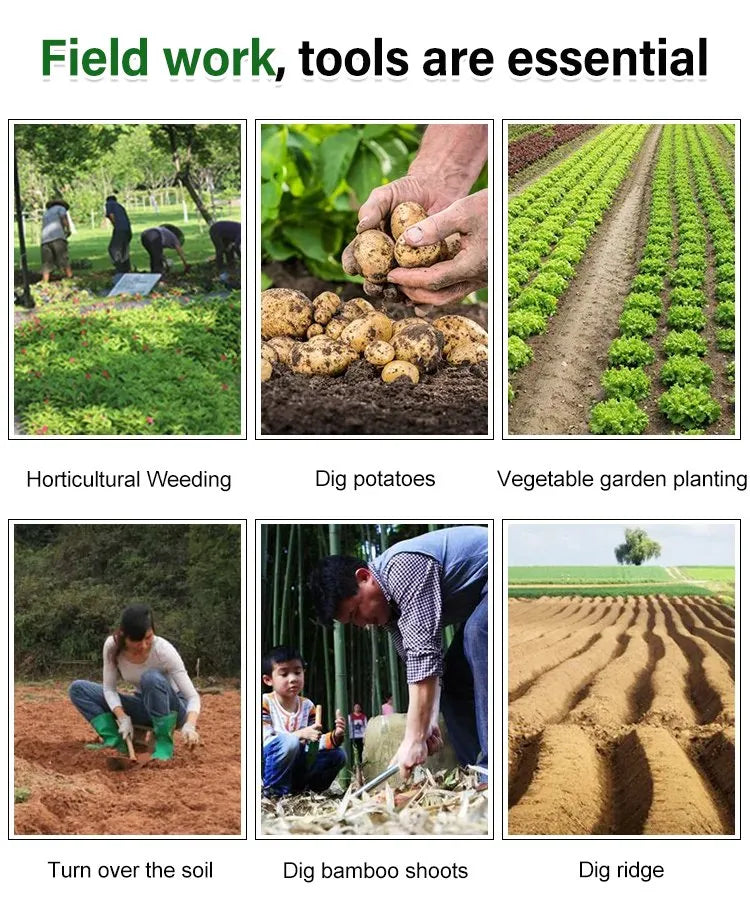 HandHoe™ | Azada manual portátil arrancadora de malas hierbas