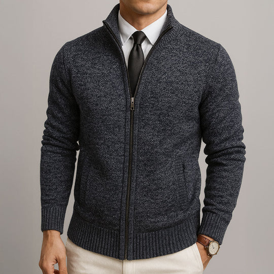 LÉO | VESTE EN MAILLE ÉLÉGANTE POUR HOMME
