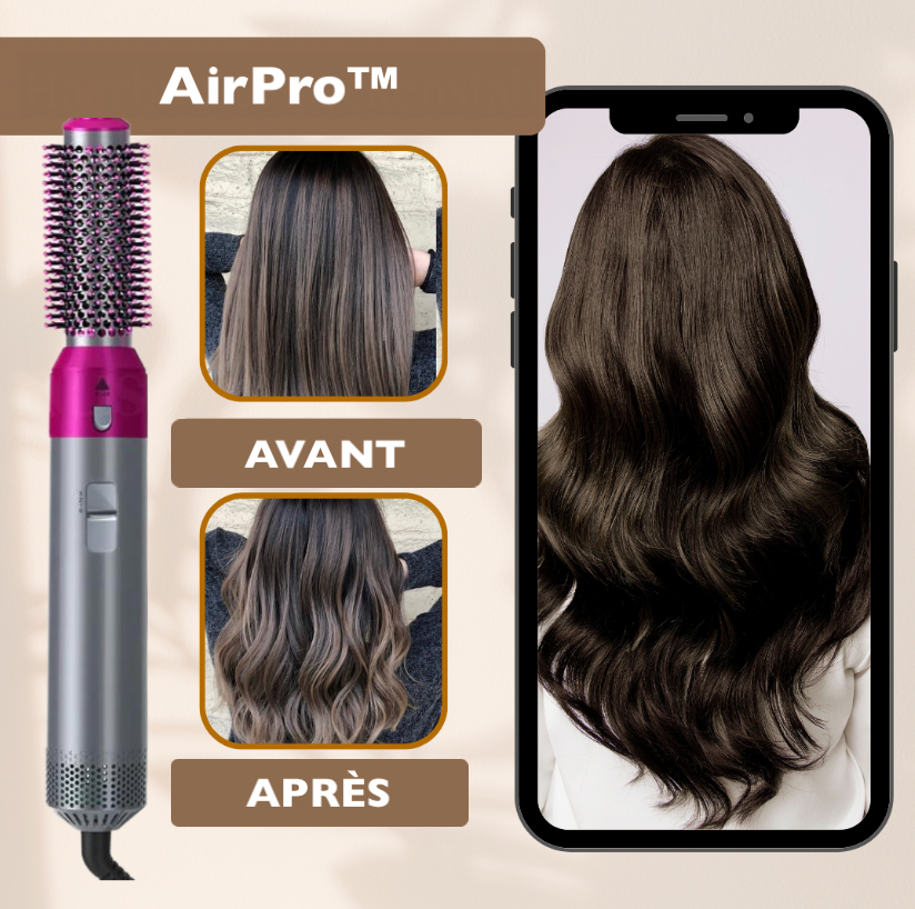 AirPro™ - Cepillo para secador de pelo 5 en 1