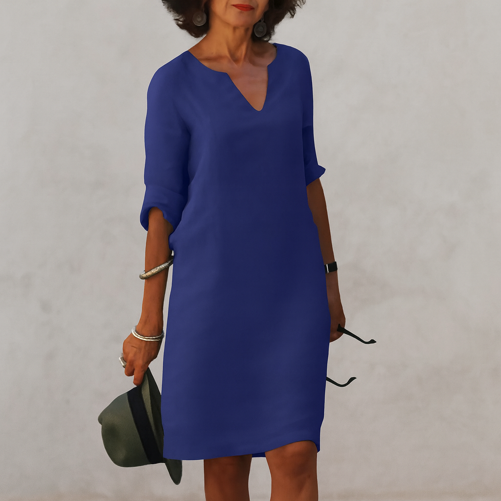 Robe fluide à l’élégance intemporelle