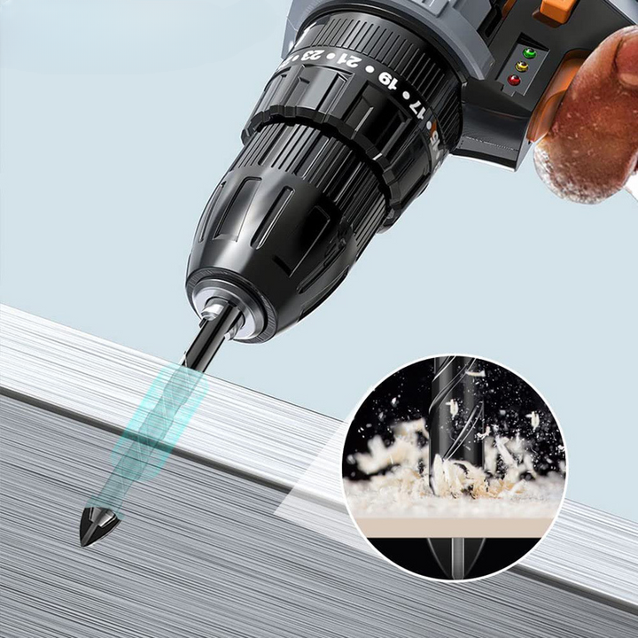 TurboDrill™ | Juego de brocas de carburo de tungsteno