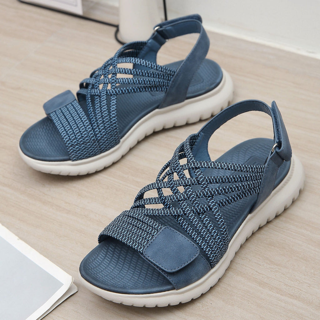 Sandales légères à brides élastiques