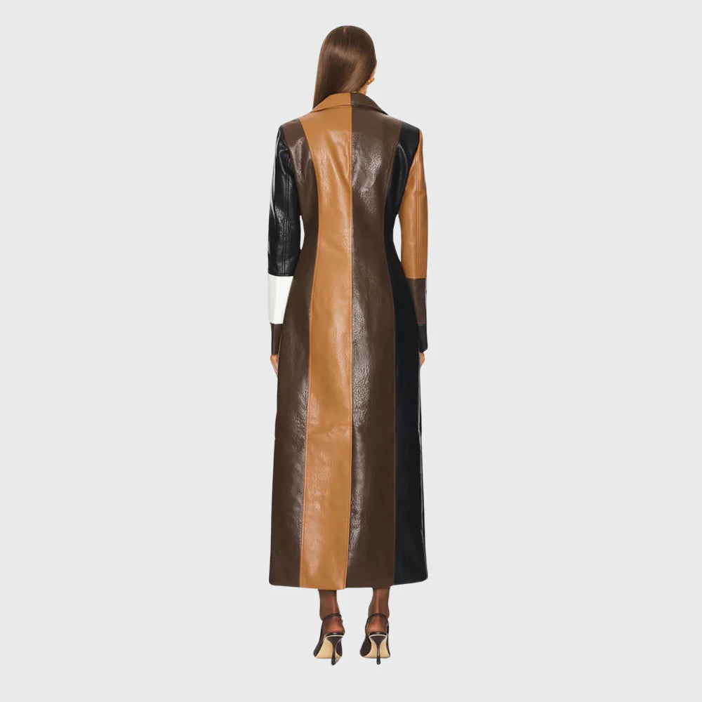 SERENA | CAPPOTTO LONG EN CUIR PREMIUM