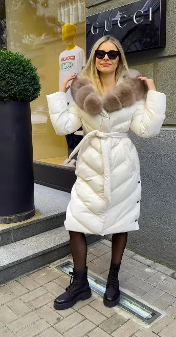 MADÉLINE | MANTEAU PRESTIGE À CEINTURE