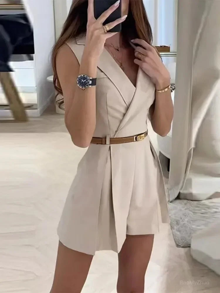 Alina™ | Jumpsuit elegante sin mangas