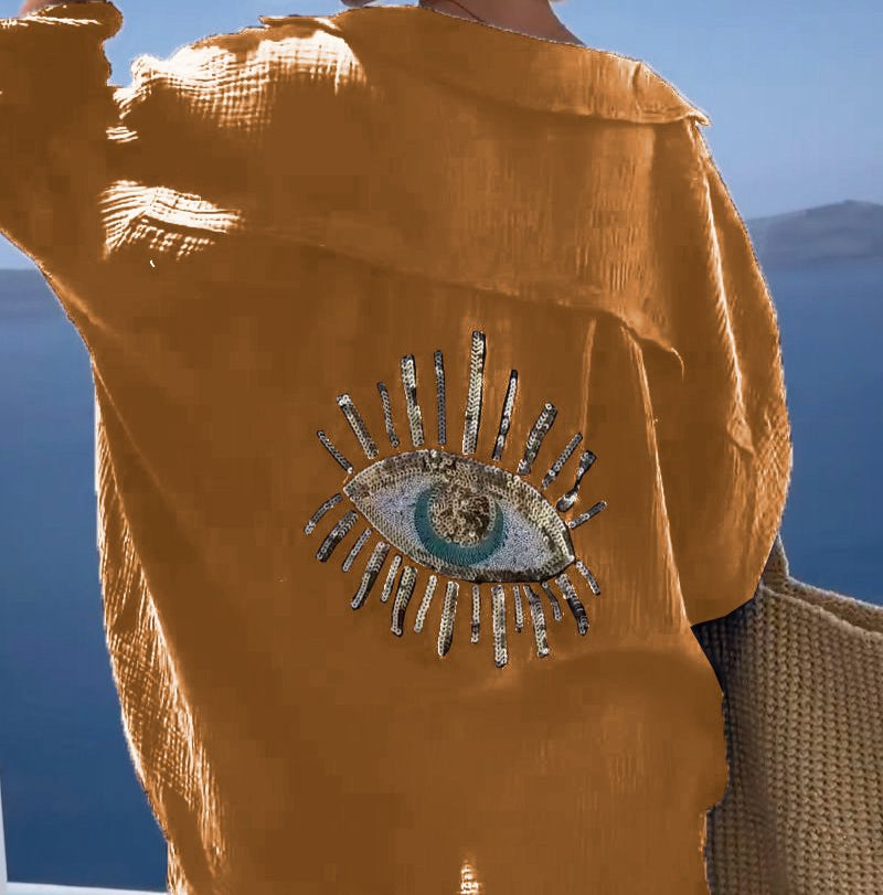 Anna - Camisa casual de algodón Horus