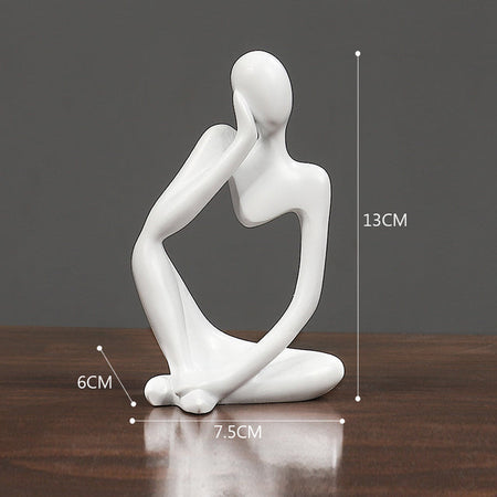 Mindful™ - Statue du penseur de l'art moderne