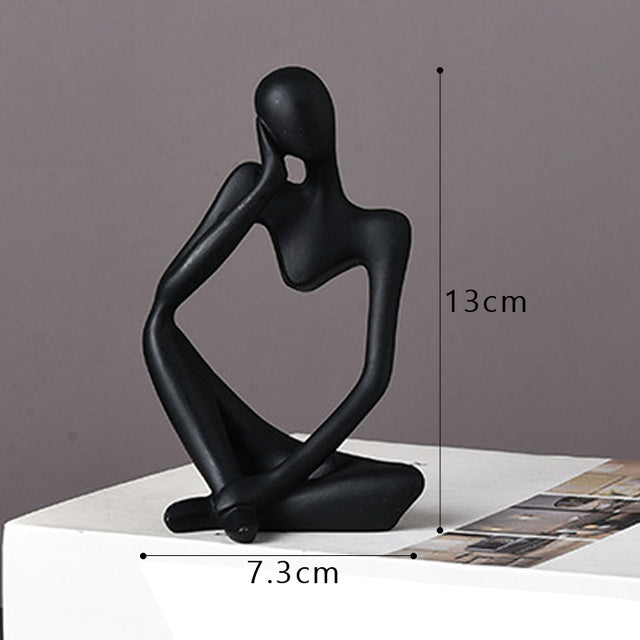 Mindful™ - Statue du penseur de l'art moderne